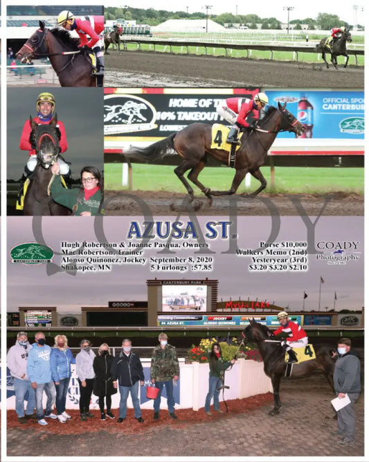 Azusa St. - 09-08-20 R02 Cby Canterbury Park