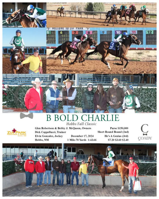 B Bold Charlie - Hobbs Fall Classic 12-17-24 R09 Zia Zia Park