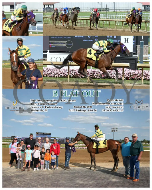 B Flat Out - 08-21-24 R06 Ind Indiana Grand