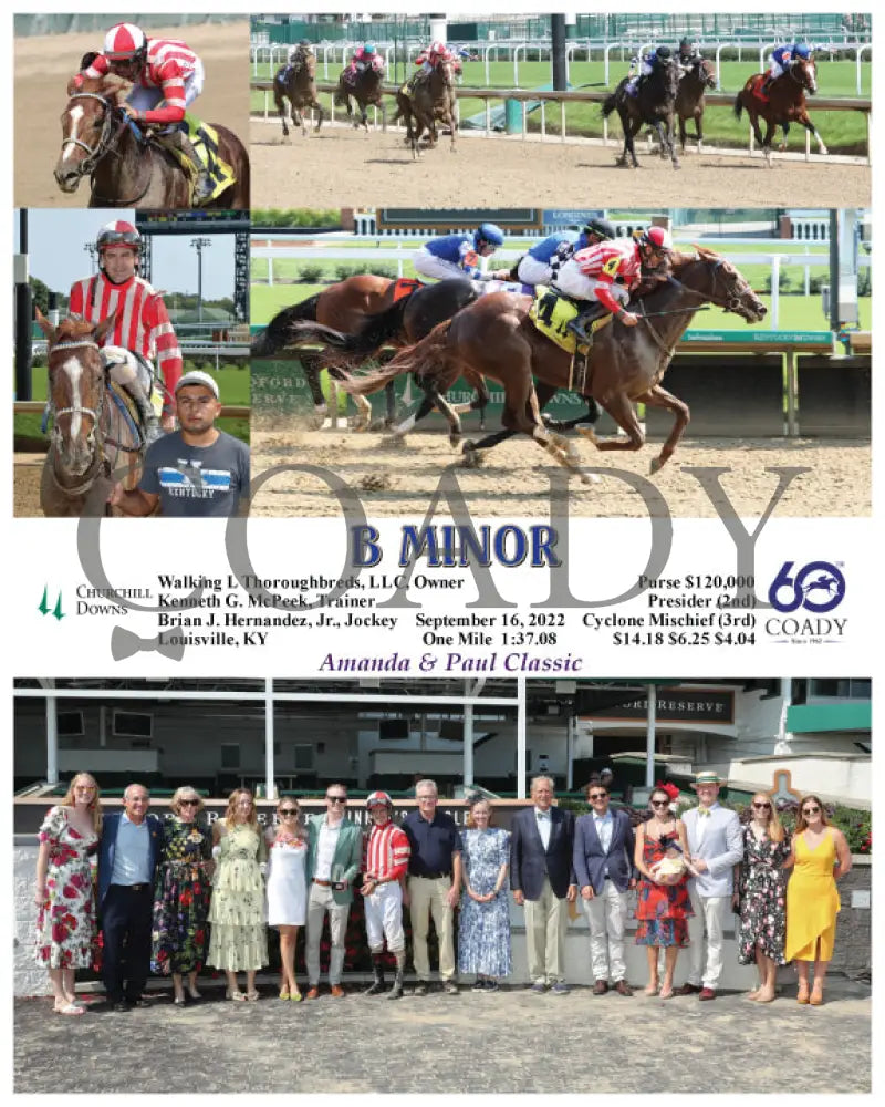 B Minor - 09-16-22 R05 Cd Group Churchill Downs