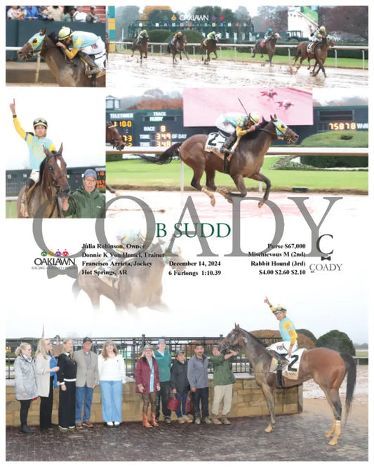 B Sudd - 12-14-24 R08 Op Oaklawn Park