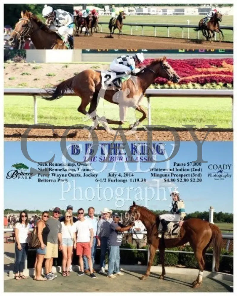 B The King - 070414 Race 08 Btp Belterra Park