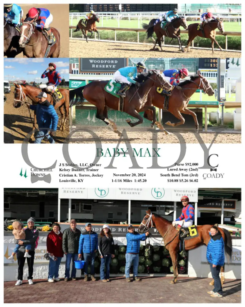 Baby Max - 11-20-24 R03 Cd Churchill Downs