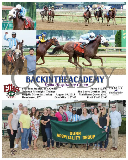 Backintheacademy - 081018 Race 03 Elp G Ellis Park