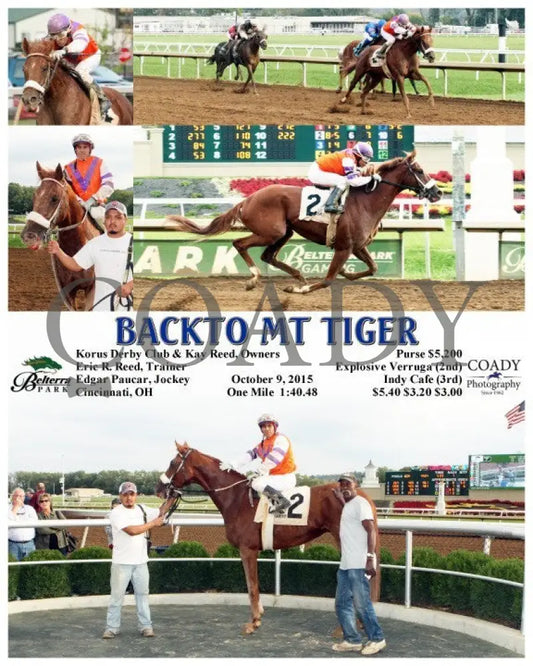Backto Mt Tiger - 100915 Race 07 Btp Belterra Park