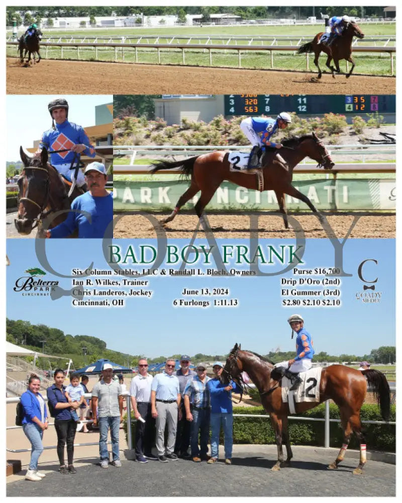 Bad Boy Frank - 06-13-24 R07 Btp Belterra Park