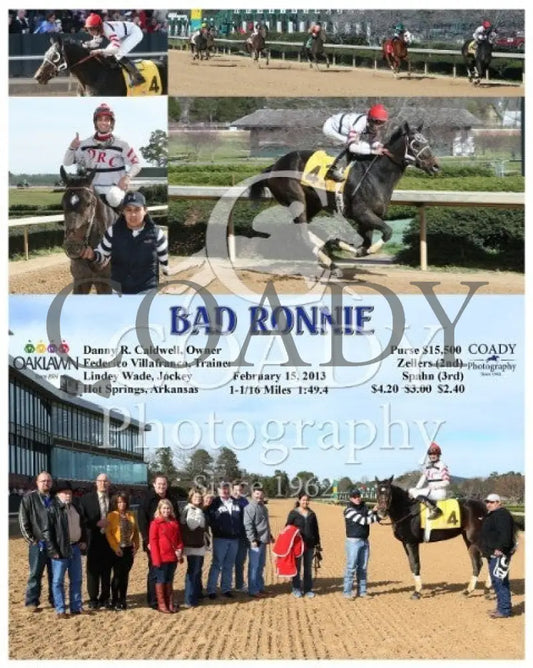 Bad Ronnie - 021513 Race 04 Op Oaklawn Park