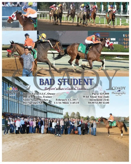 BAD STUDENT - 021217 - Race 06 - OP - Coady Media - Kurtis Coady Photography