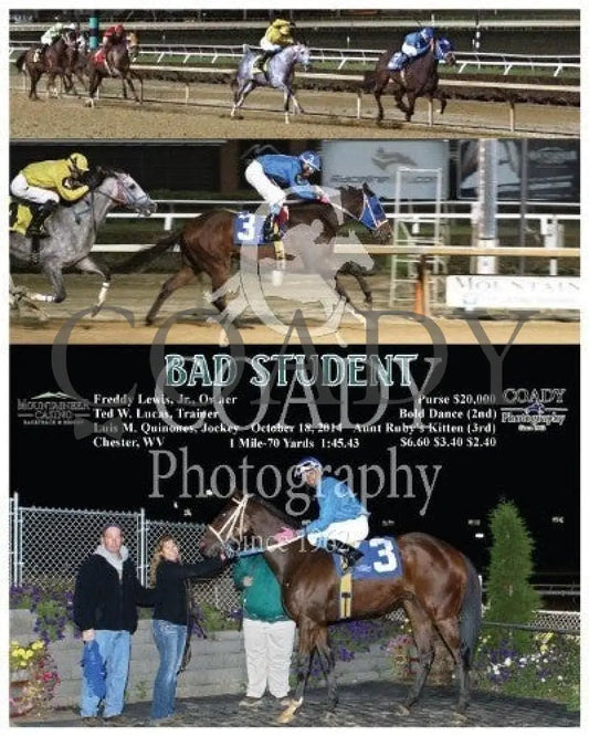 Bad Student - 101814 Race 06 Mnr Mountaineer Park