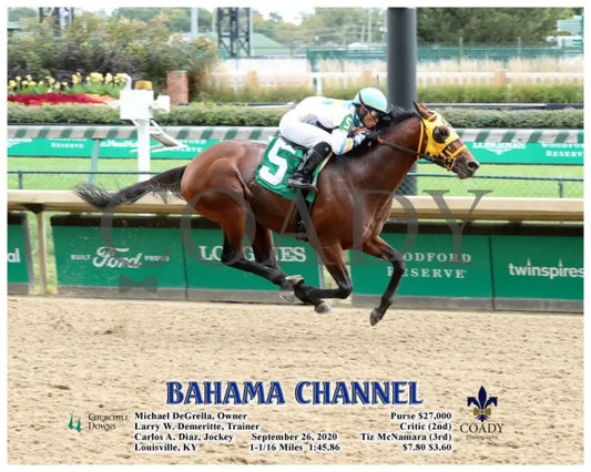Bahama Channel - 09-26-20 R04 Cd Action Churchill Downs