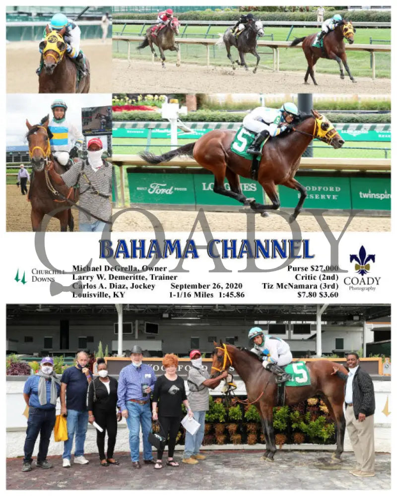 Bahama Channel - 09-26-20 R04 Cd Churchill Downs