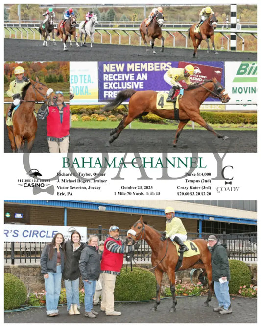 BAHAMA CHANNEL - 10-23-25 - R03 - PID Presque Isle Downs