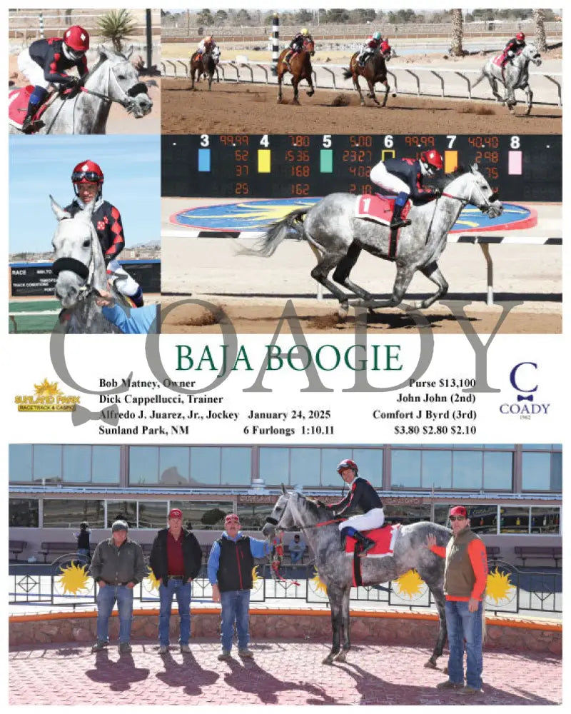 Baja Boogie - 01-24-25 R01 Sun Turfway Park