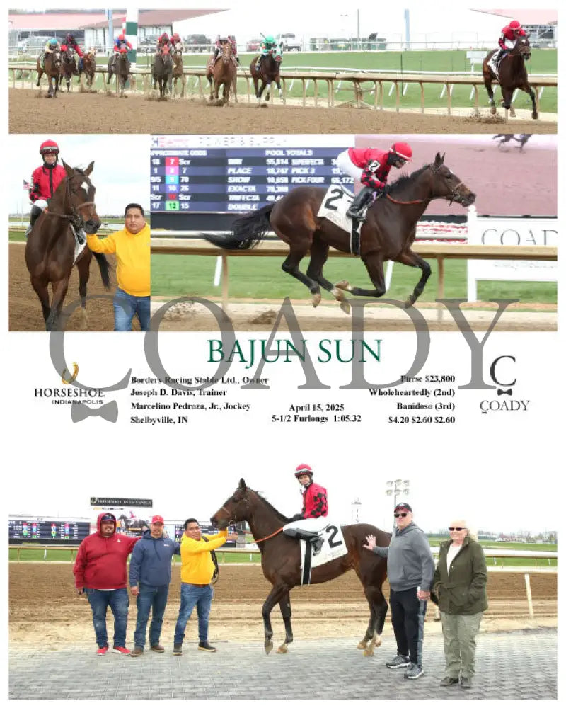 BAJUN SUN - 04-15-25 - R05 - IND Indiana Grand