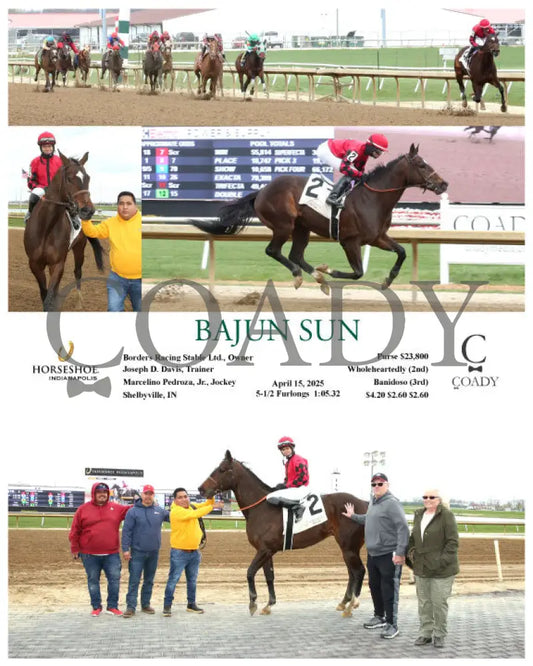 BAJUN SUN - 04-15-25 - R05 - IND Indiana Grand