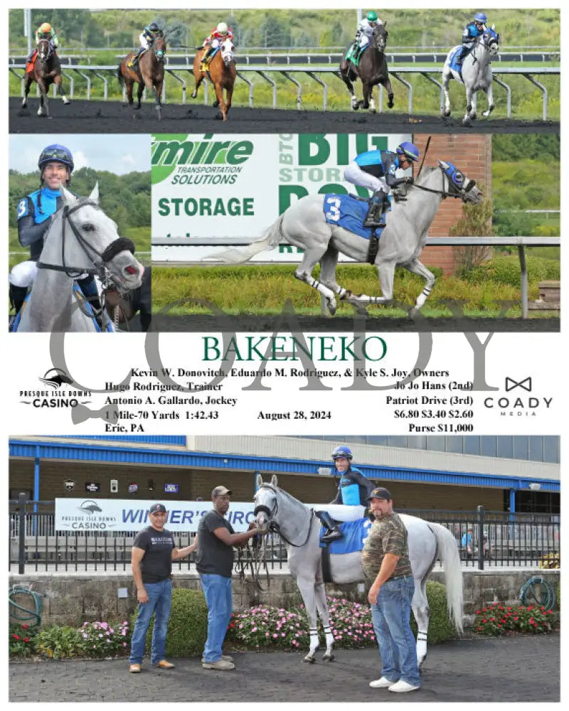 Bakeneko - 08-28-24 R02 Pid Presque Isle Downs