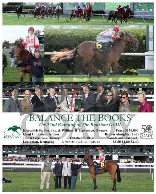 Balance The Books - 100712 Race 07 Keeneland