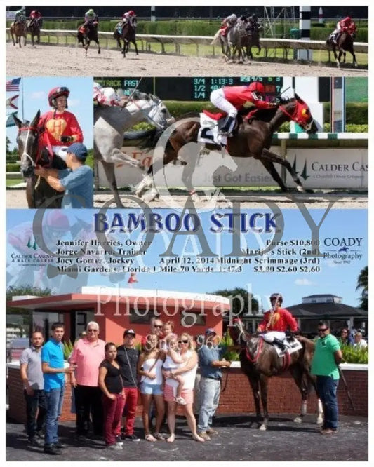 Bamboo Stick - 041214 Race 06 Crc Calder Course