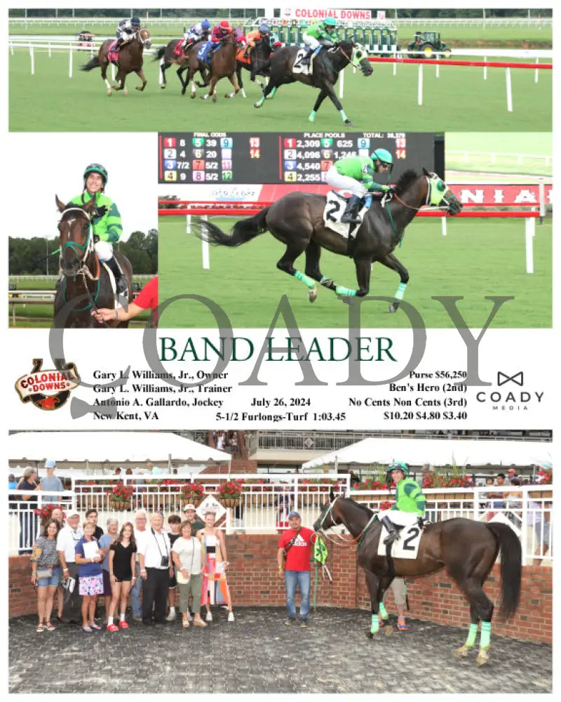 Band Leader - 07-26-24 R03 Cnl Colonial Downs
