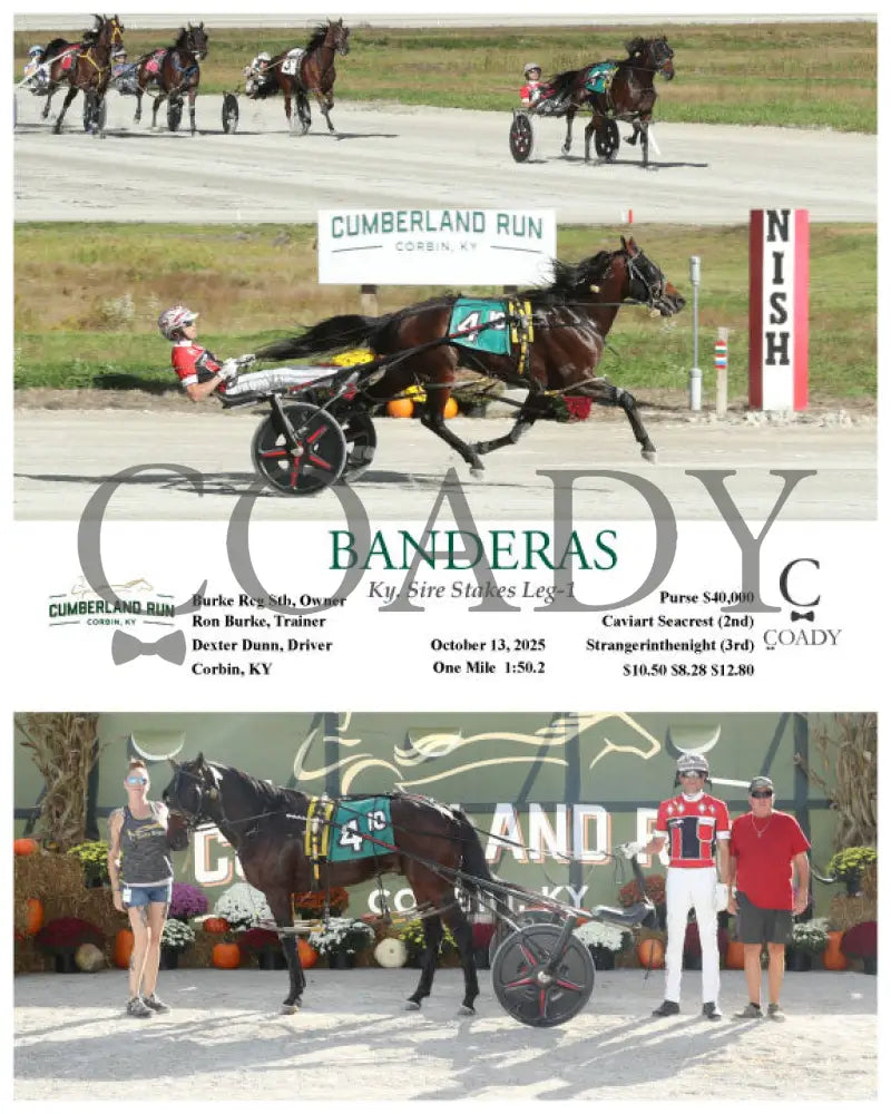BANDERAS - Ky. Sire Stakes Leg-1 - 10-13-25 - R10 - CMR Presque Isle Downs