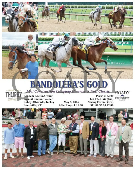 Bandolera’s Gold - 050516 Race 02 Cd Group Churchill Downs