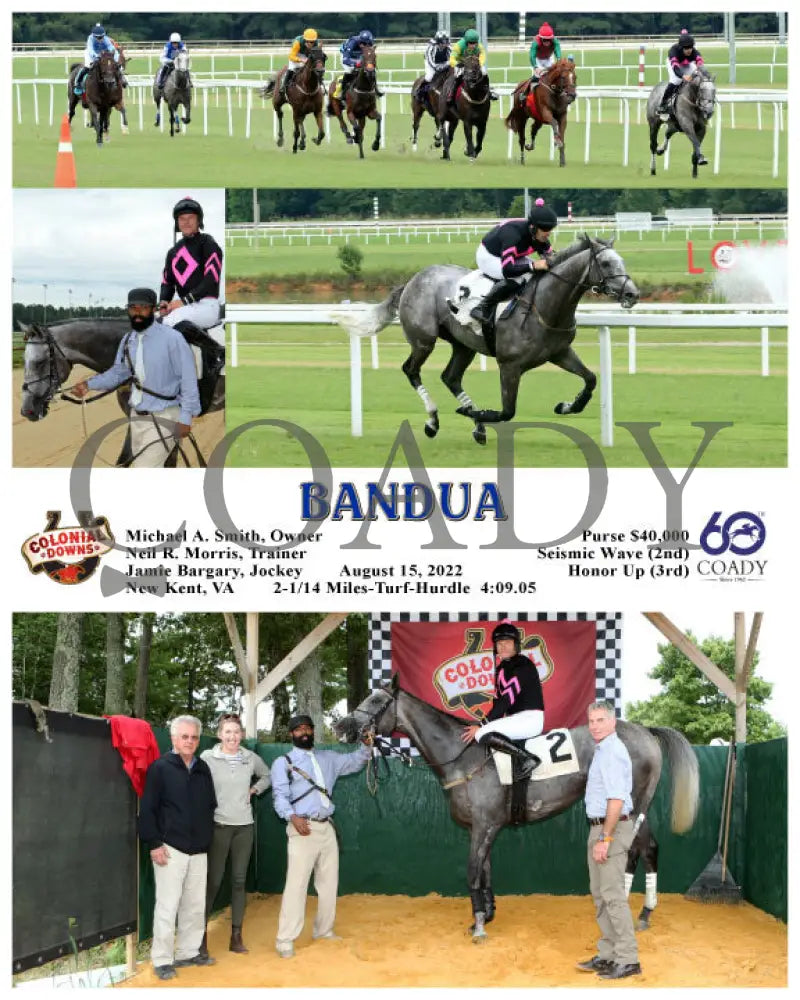 Bandua - 08-15-22 R10 Cnl Colonial Downs