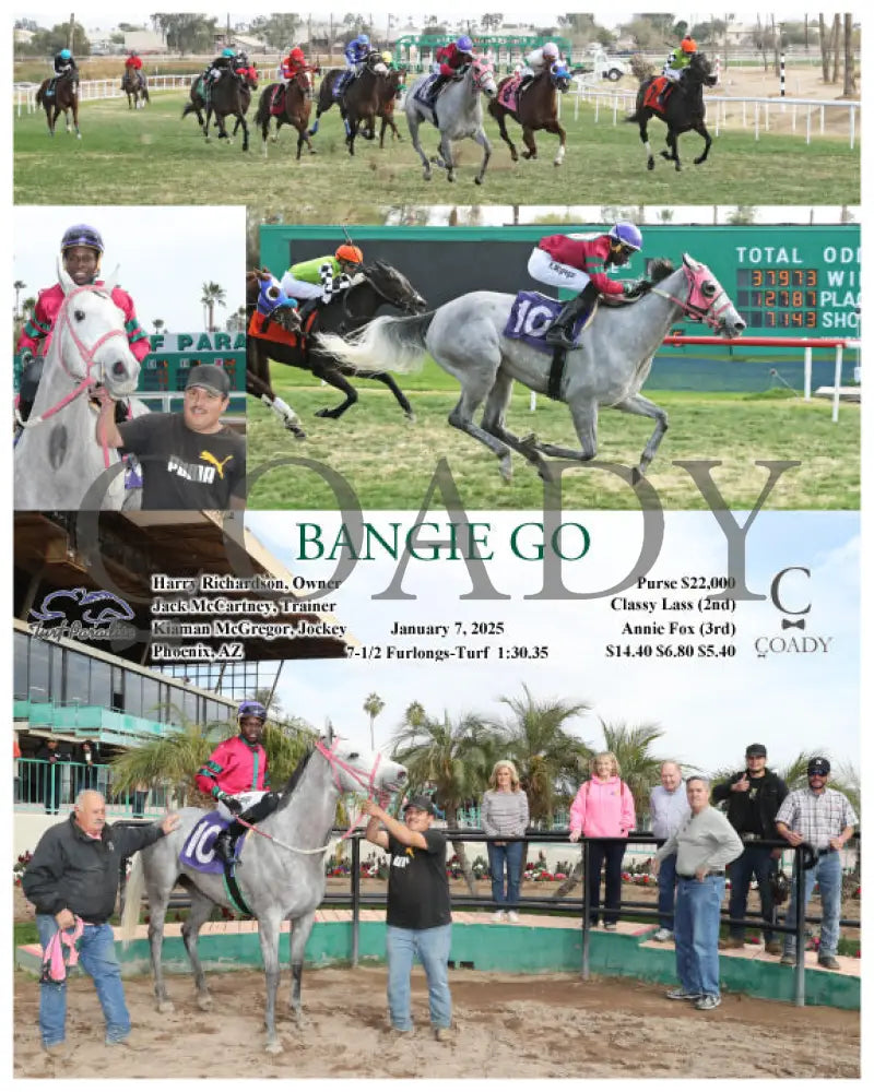 Bangie Go - 01-07-25 R04 Tup Turf Paradise