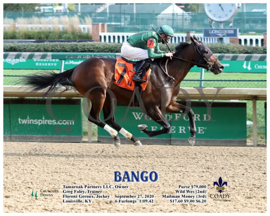 Bango - 09-27-20 R09 Cd Action Churchill Downs