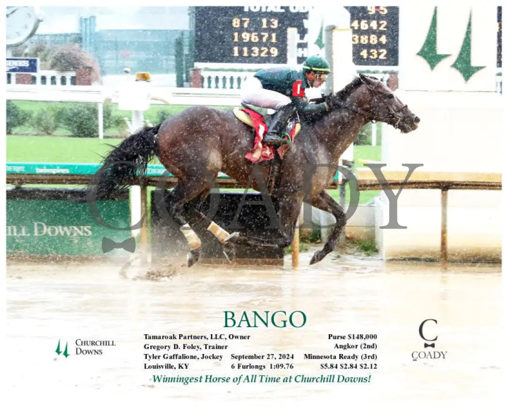 Bango - 09-27-24 R03 Cd Action Churchill Downs