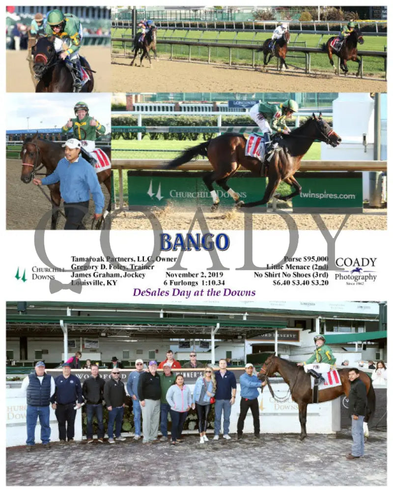 Bango - 11-02-19 R06 Cd Churchill Downs