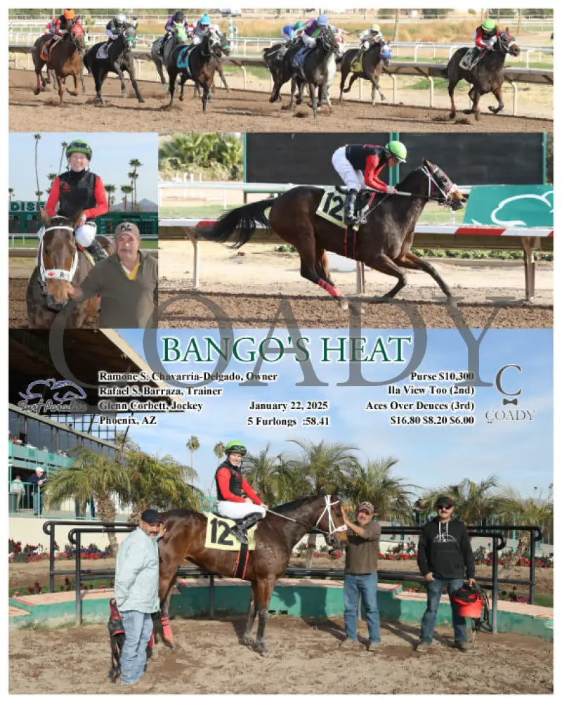 Bango’s Heat - 01-22-25 R06 Tup Turf Paradise