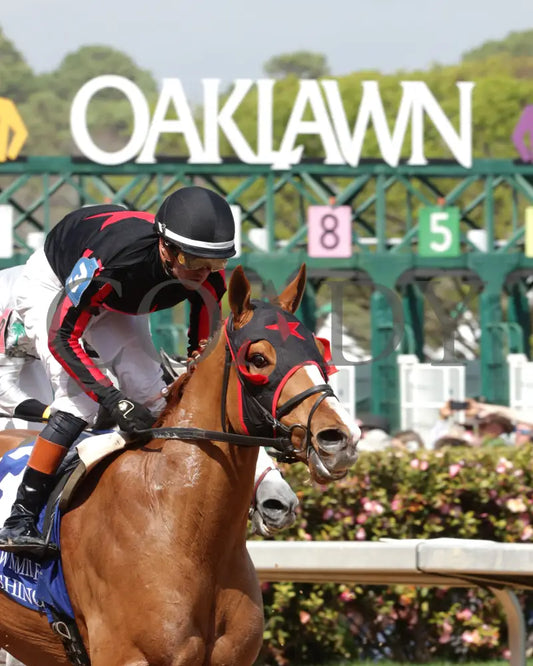 BANISHING - 032925 - Race 08 - OP  Oaklawn Mile Stakes G3 - Finish 03 - Coady Media - Kurtis Coady Photography