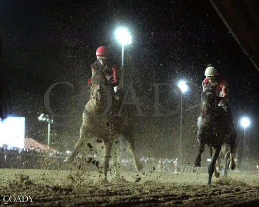 BANISHING  - 082225 - Race 11 - CT  Charles Town Classic G2 - Under Rail 02 - Coady Media - Kurtis Coady Photography
