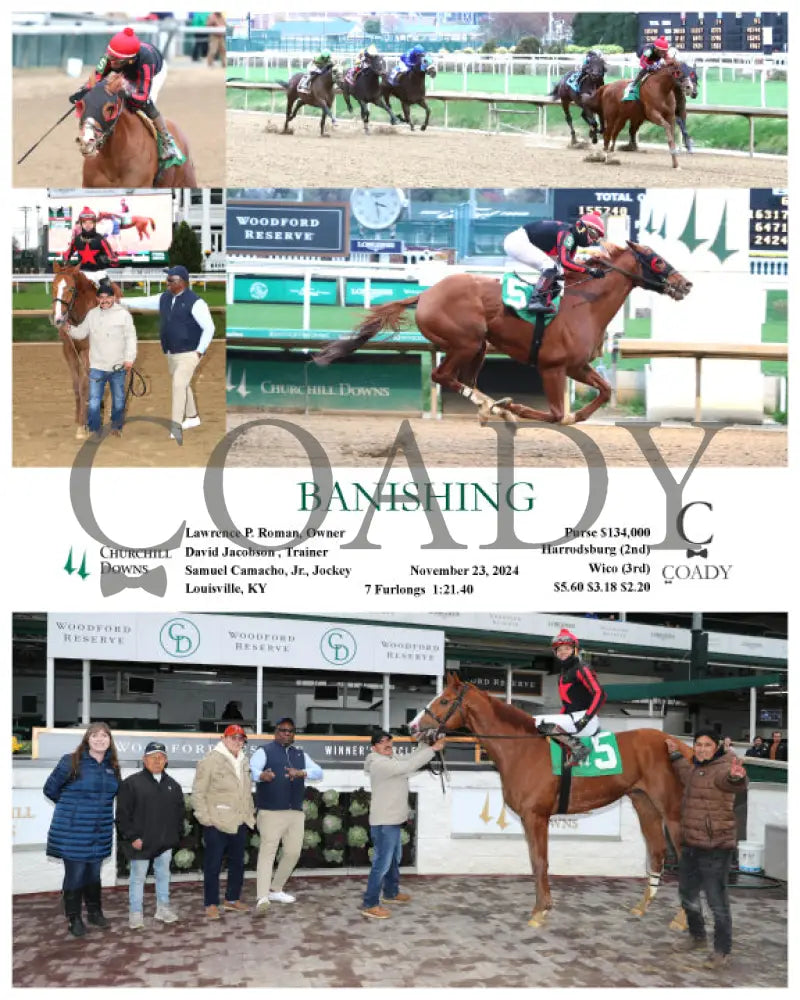 Banishing - 11-23-24 R06 Cd Churchill Downs