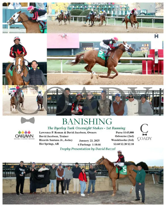 Banishing - The Byerley Turk Overnight Stakes 1St Running 01-23-25 R09 Op Oaklawn Park