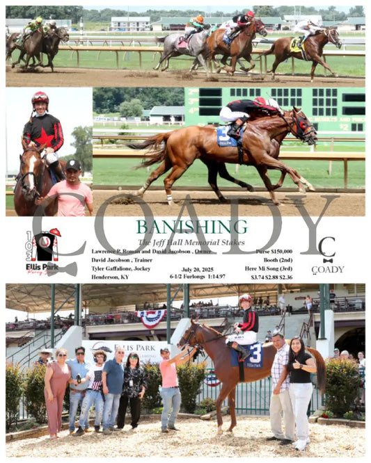 BANISHING - The Jeff Hall Memorial Stakes - 07-20-25 - R08 - ELP Ellis Park