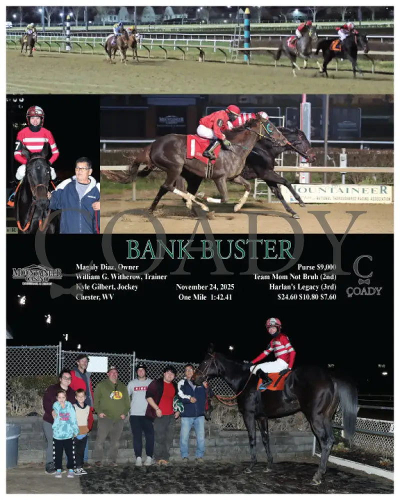 BANK BUSTER - 11-24-25 - R05 - MNR - Coady Media - Kurtis Coady Photography
