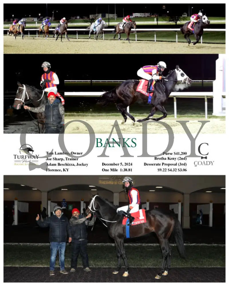 Banks - 12-05-24 R03 Tp Turfway Park