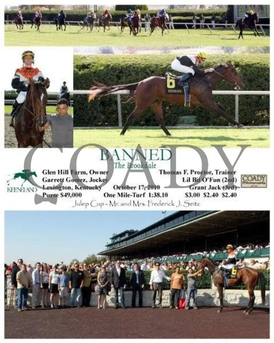 Banned - 101710 Keeneland