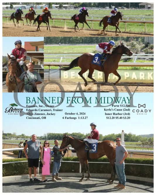 Banned From Midway - 100424 Race 04 Btp Belterra Park