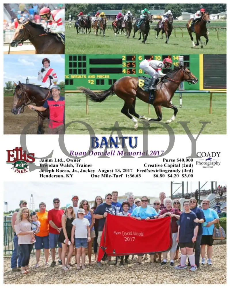 BANTU - 081317 - Race 03 - ELP - G - Coady Media - Kurtis Coady Photography