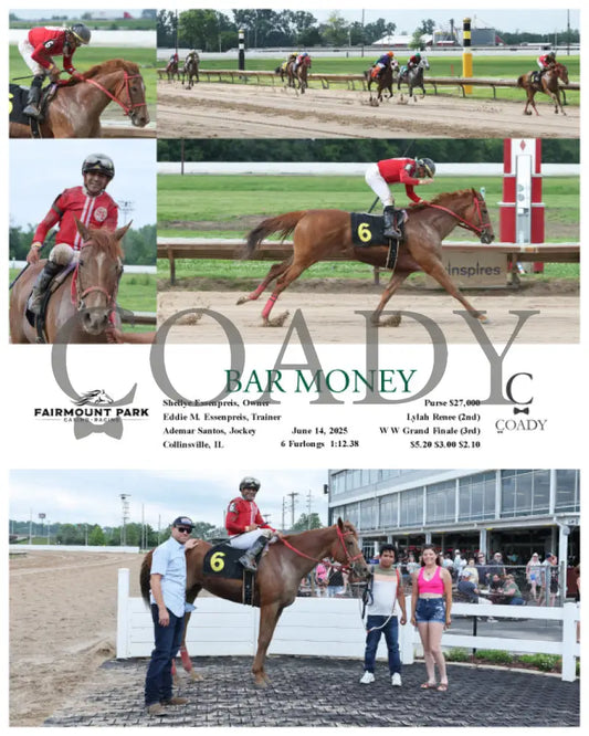 BAR MONEY - 06-14-25 - R08 - FP Fanduel Sportsbook Horse Racing