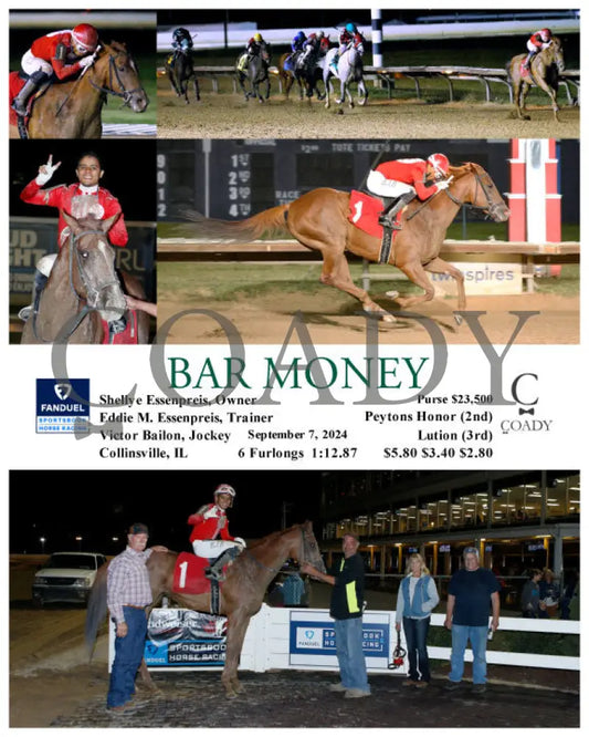 Bar Money - 09-07-24 R06 Fan Fanduel Sportsbook Horse Racing