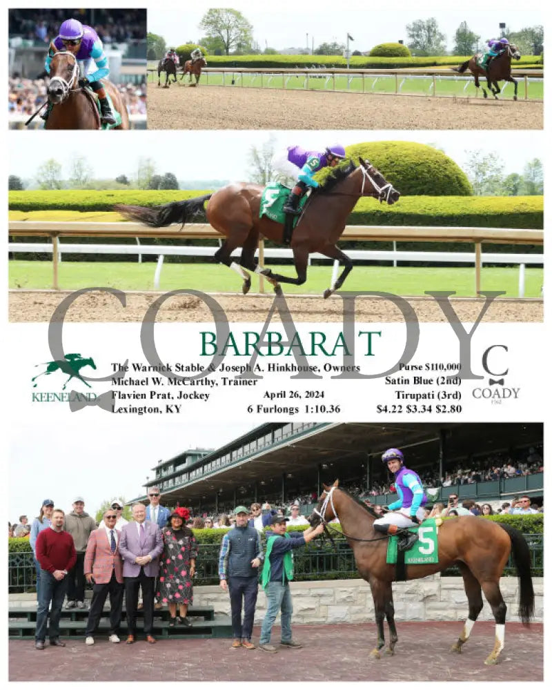 Barbara T - 04-26-24 R04 Kee Keeneland