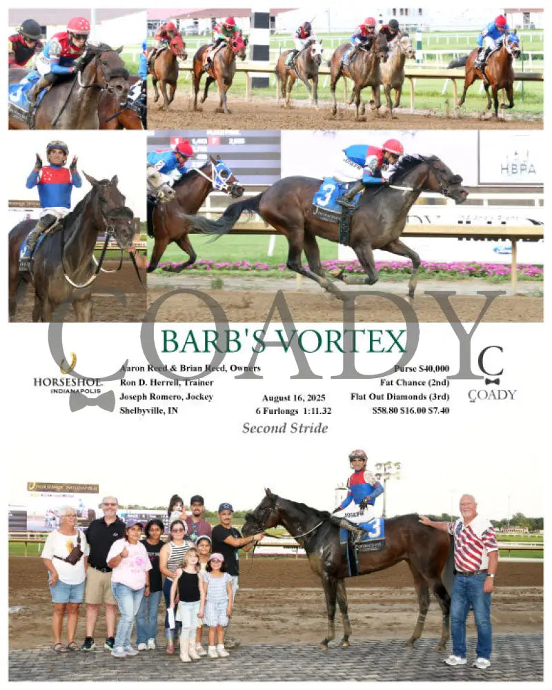 BARB’S VORTEX - 08-16-25 - R05 - IND Indiana Grand