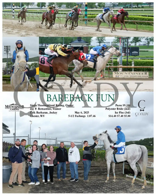 BAREBACK FUN - 05-06-25 - R01 - MNR Mountaineer Park