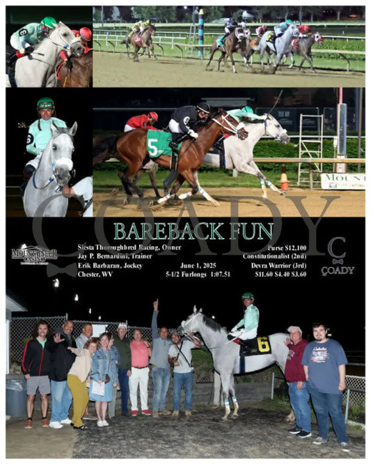 BAREBACK FUN - 06-01-25 - R07 - MNR Mountaineer Park