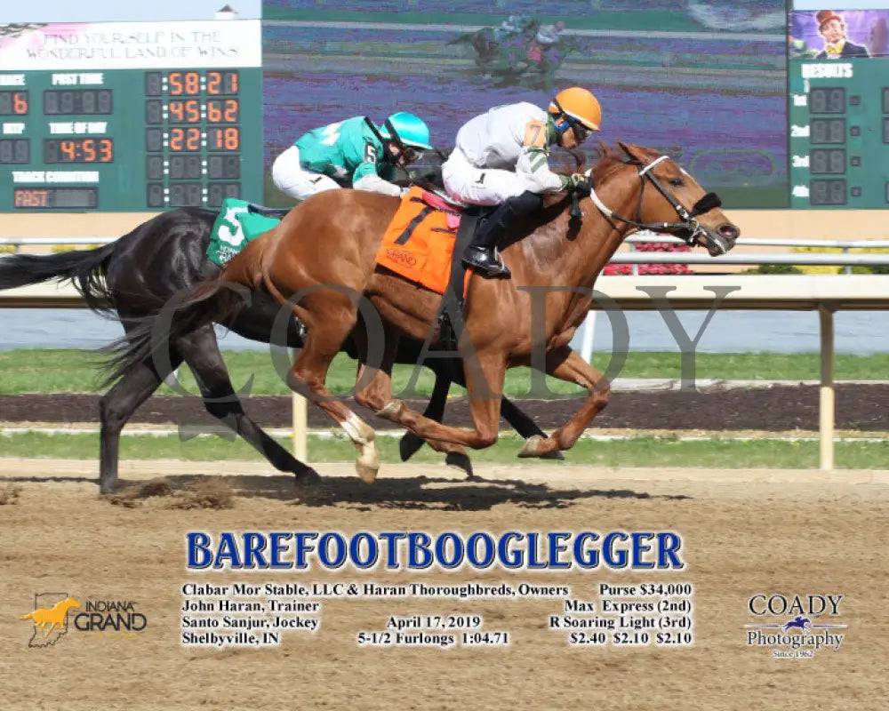 Barefootbooglegger - 04-17-19 R06 Ind Action Indiana Grand