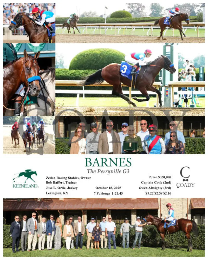 BARNES - 101825 - Race 06 - KEE Keeneland