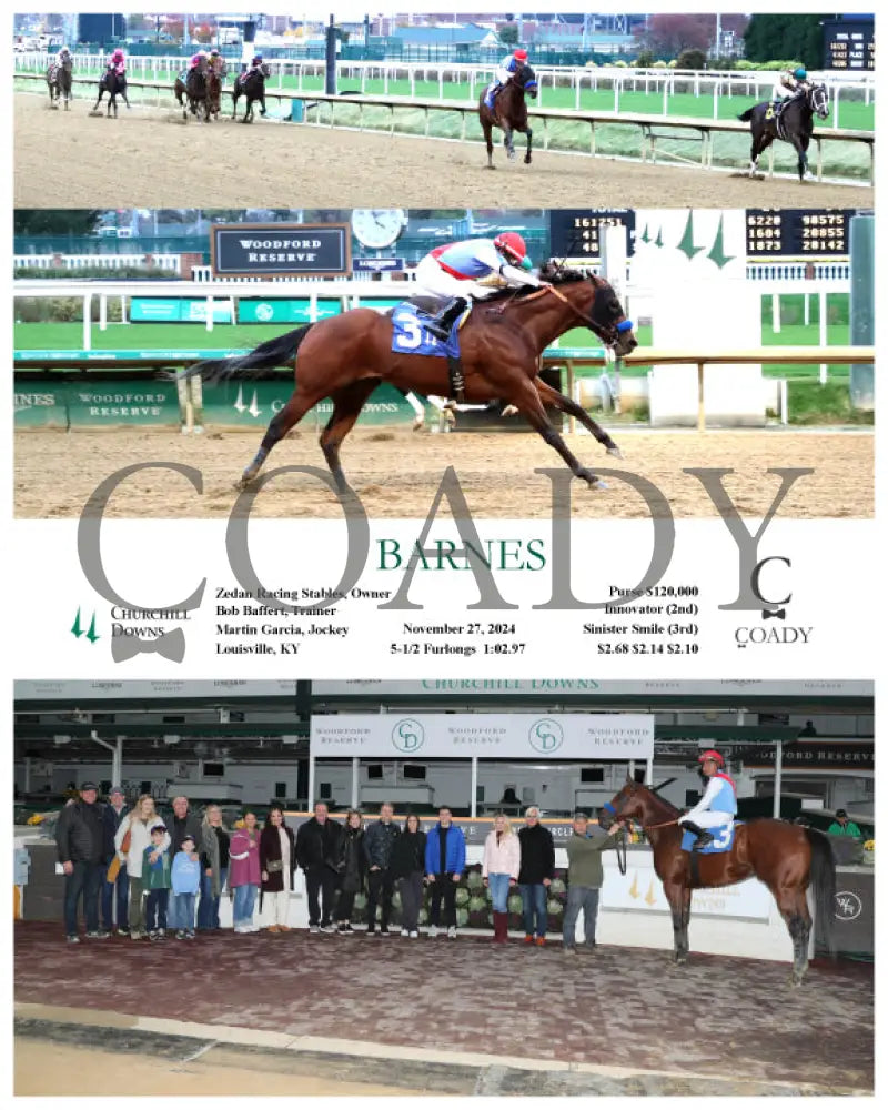 Barnes - 11-27-24 R07 Cd Churchill Downs